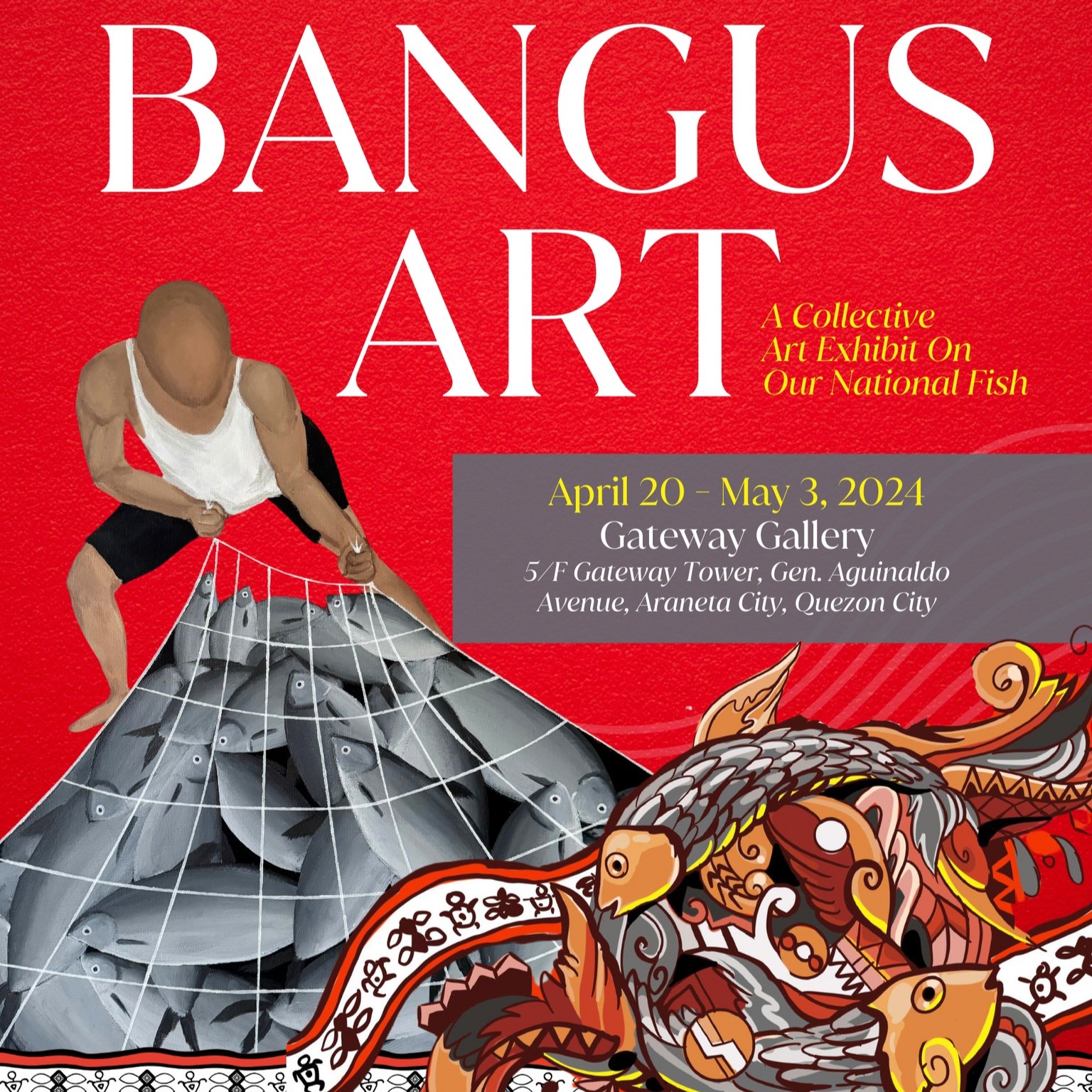 Bangus Art: A Collective Art Exhibit On Our National Fish 