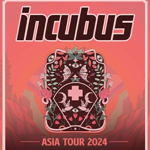 incubus: ASIA TOUR 2024
