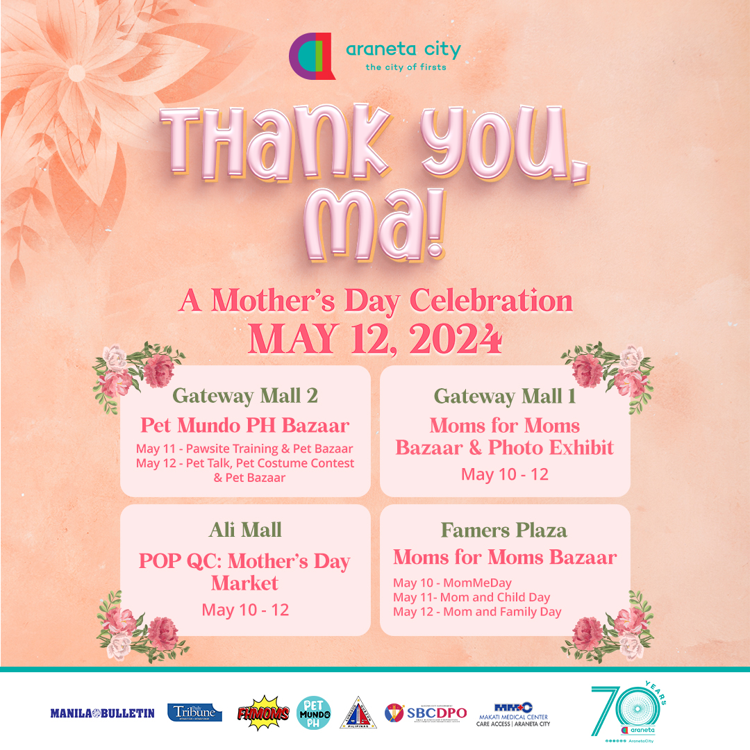Thank you, Ma! A Mother's Day Celebration