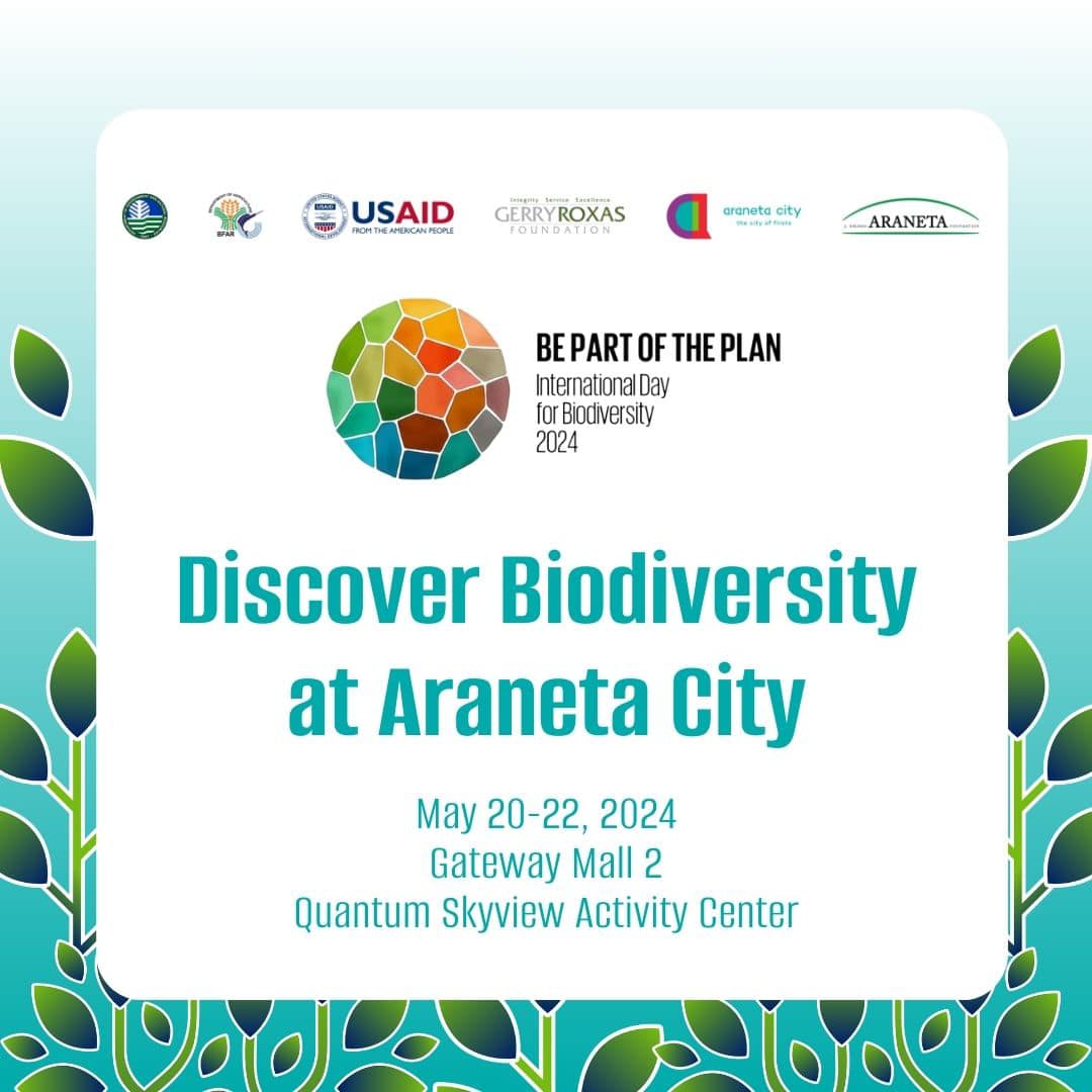 Discover Biodiversity at Araneta City 